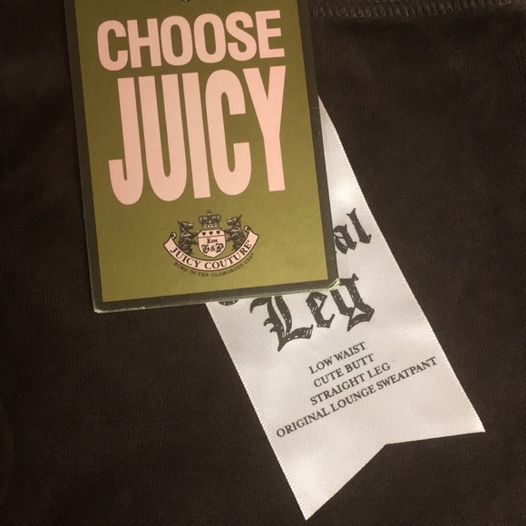 ASO NWT Y2K✨ Vintage Juicy Couture Velour Set Chestnut Medium Jacket Small Pant! - Picture 7 of 10